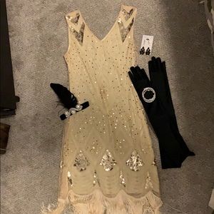 1920’s Gatsby Inspired Flapper Dress
